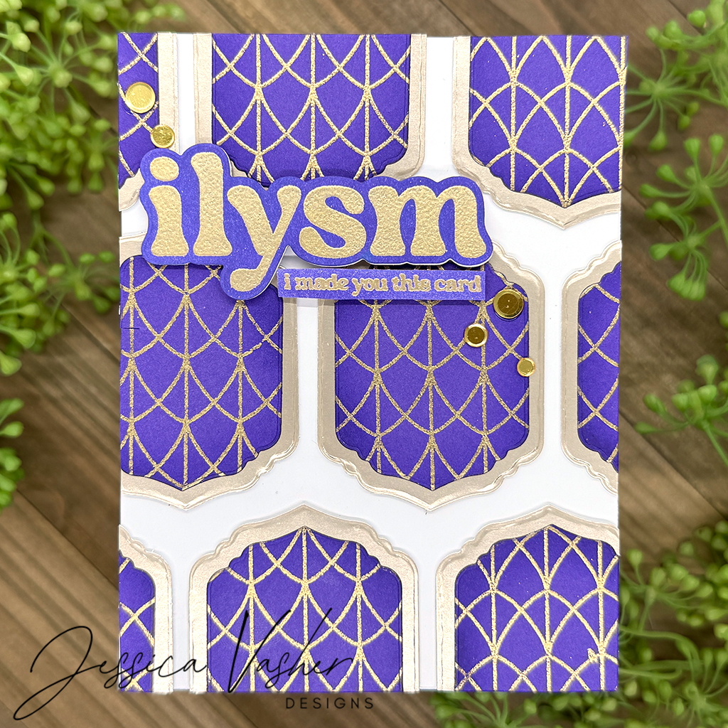 Simon Says Stamps and Dies ILYSM set1030il Happy Camper ILYSM Card