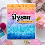Simon Says Stamp ILYSM Wafer Dies 1318mdc Happy Camper ILYSM Card | color-code:ALT07