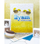 Simon Says Stamp ILYSM Wafer Dies 1318mdc Happy Camper ILYSM Card