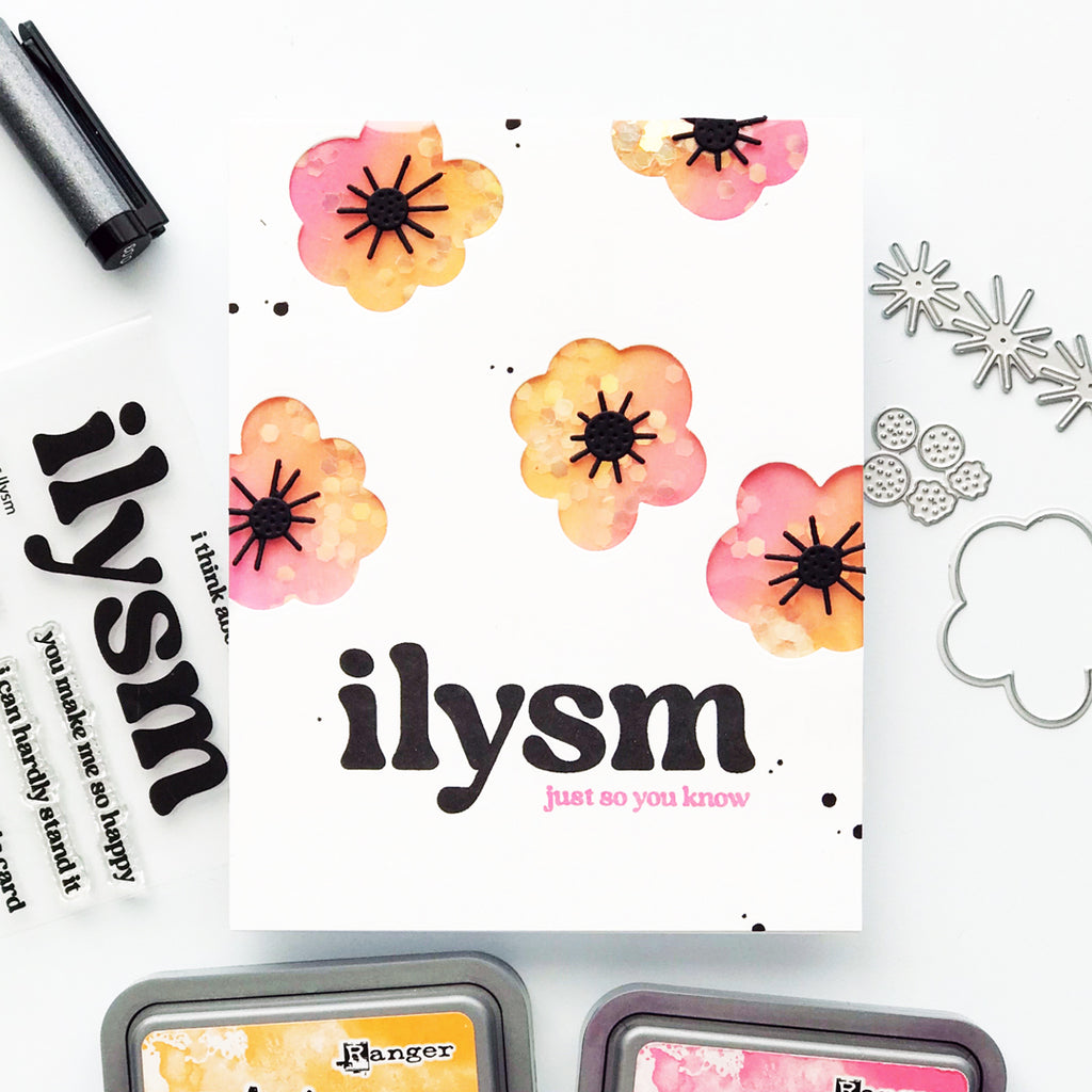 Simon Says Clear Stamps ILYSM 1217msc Happy Camper ILYSM Card | color-code:ALT05