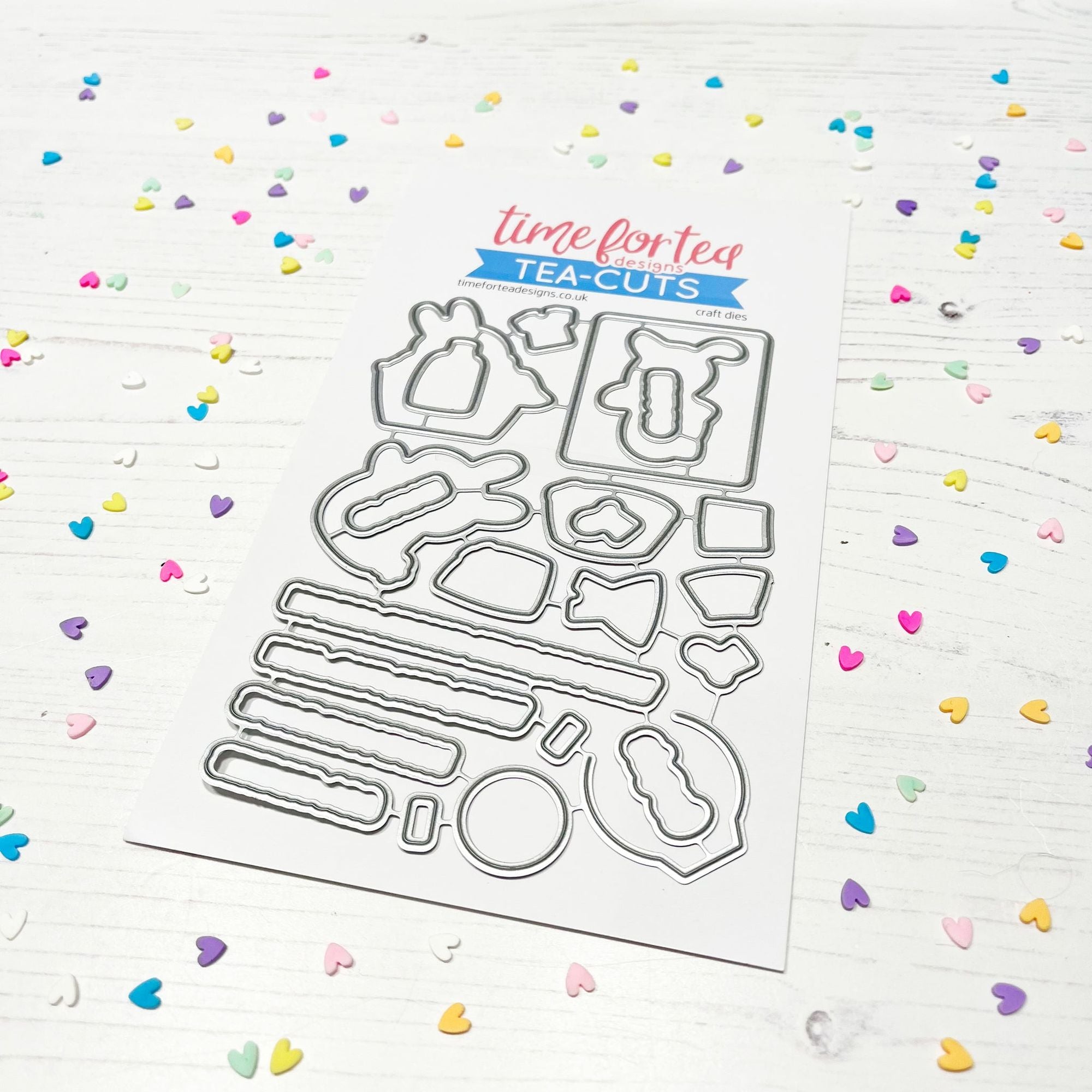 Time For Tea Designs Loads of Love Coordinating Dies
