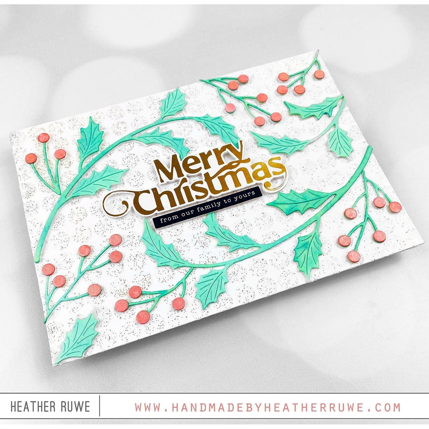 Tim Holtz Distress Holiday Texture Paste Sparkle Ranger tsck84495 Christmas Sparkle Card | color-code:ALT05