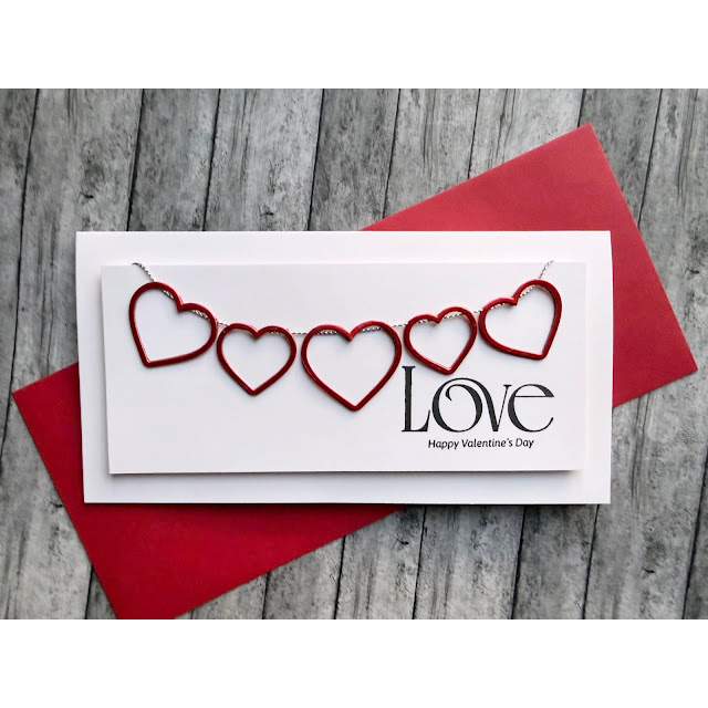 Simon Says Stamp Tons of Hearts Frames Wafer Dies 1539sdc Heart to Heart Valentine's Day Card | color-code:ALT03