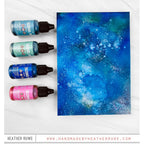 Tim Holtz Alcohol Ink Cosmopolitan Ranger tal86055 Cosmic Sky Card