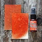 Tim Holtz Distress Halloween Mica Stain Set 5 Ranger tshk84327 Mulled Cider Swatch