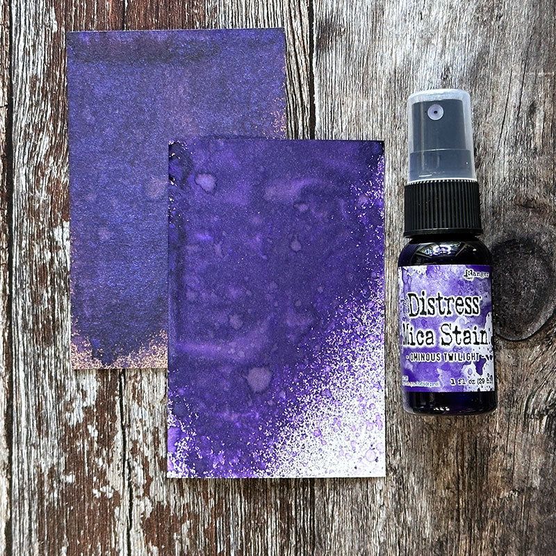 Tim Holtz Distress Halloween Bundle ranger170 Ominous Twilight Swatch