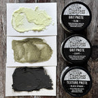 Tim Holtz Distress Halloween Grit Paste Glow Ranger tshk84464 Swatch