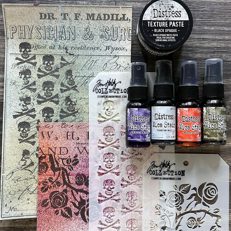 Tim Holtz Distress Specimen Mica Stain Ranger distmicss Colorful Halloween Projects | color-code:ALT02
