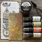 Tim Holtz Distress Crypt Halloween Grit Paste Ranger tshk81081 Colorful Halloween Projects | color-code:ALT01