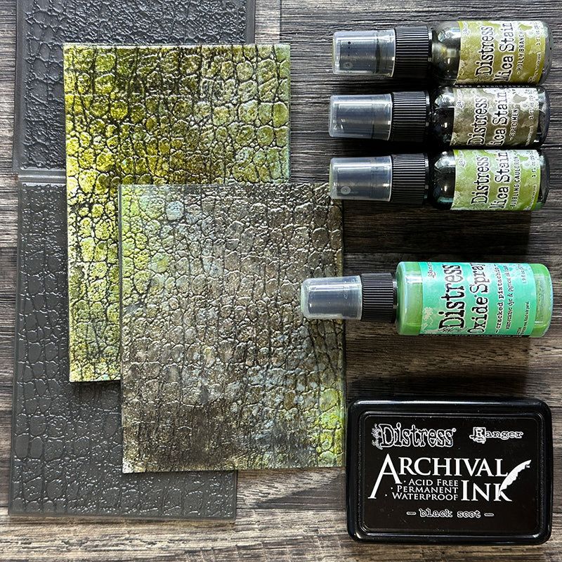 Tim Holtz Distress Halloween Bundle ranger170 Colorful Halloween Projects | color-code:ALT07