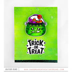 Tim Holtz Mowed Lawn Distress Spritz tdu86383 Trick Or Treat Card