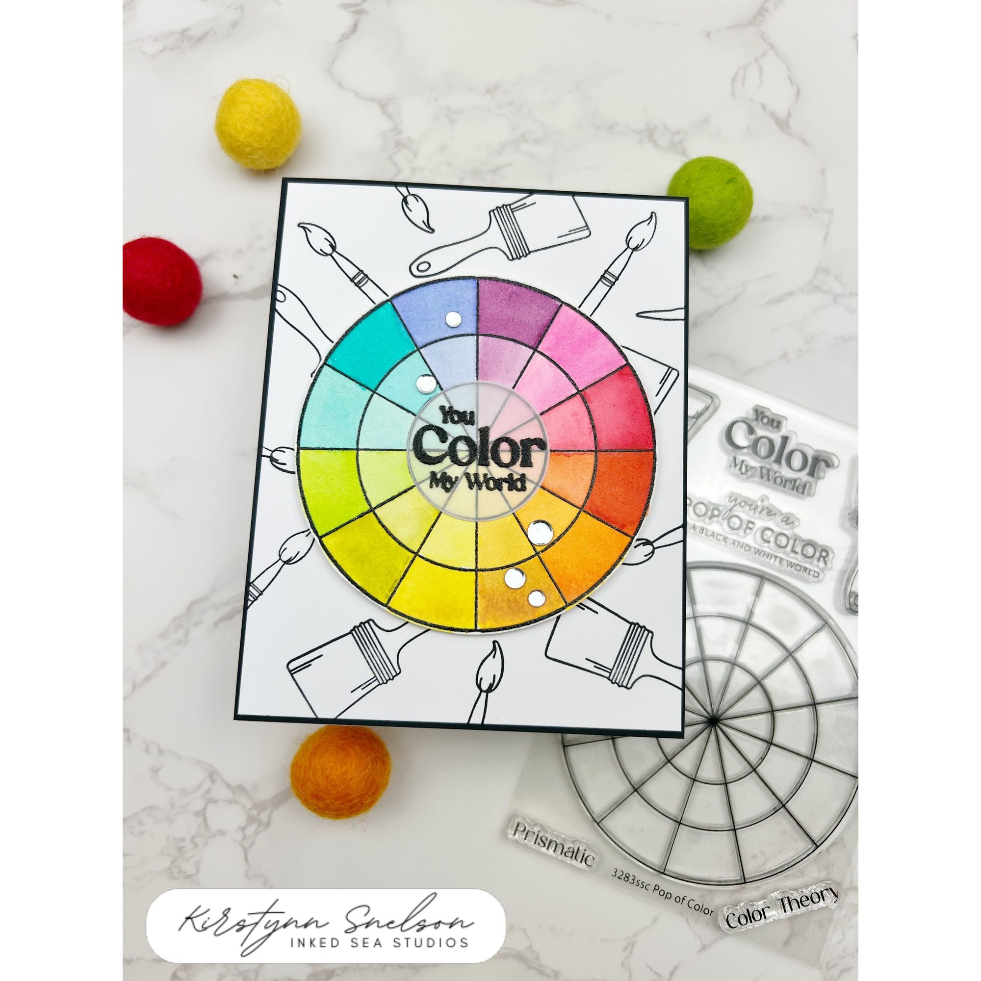 Simon Says Stamp Clear Stamps Pop of Color 3283ssc Heart to Heart
