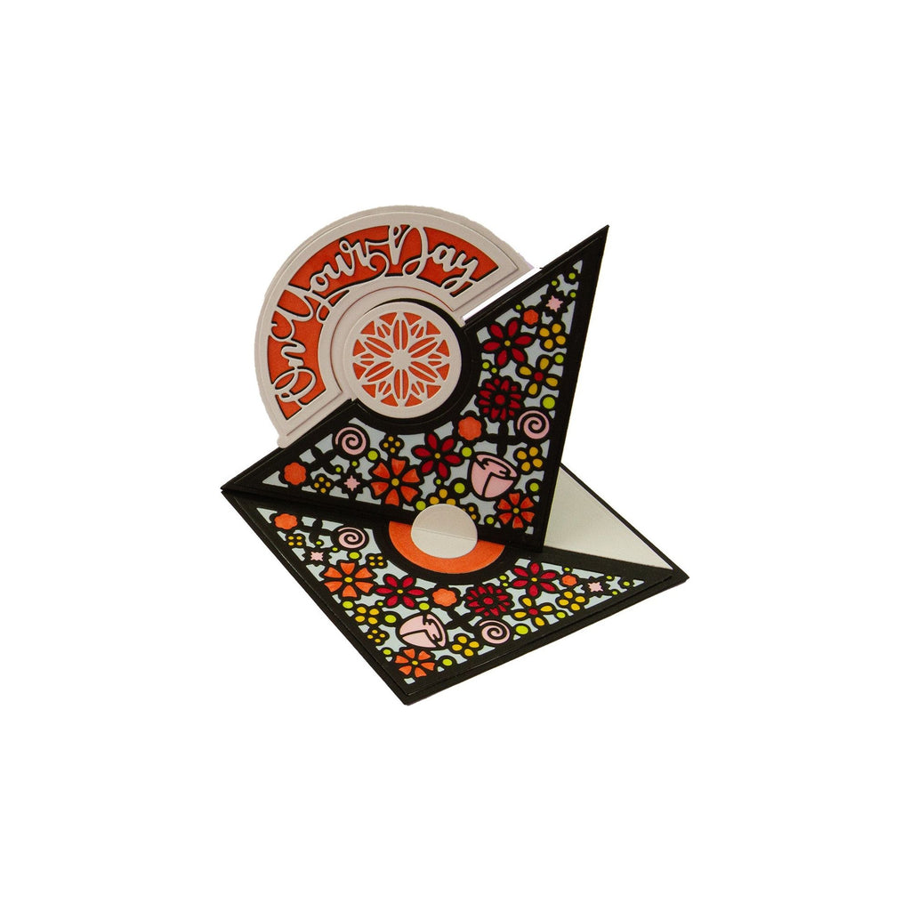 Tonic Secret Circle Easel Card Dies 5302e on your day sample