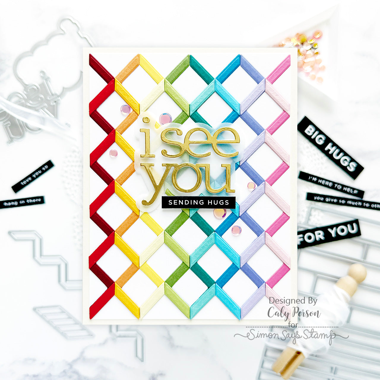 Simon Says Stamp Moments in Time Collection I Want It All Stand-Alone Dies set997sa I See You 
