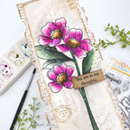 CZ Design Clear Stamps I'm Sorry Sentiments cz392c To Be Loved Thinking of You Card | color-code:ALT04
