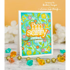 CZ Design I'm Sorry Wafer Dies czd254c To Be Loved Thinking of You Card | color-code:ALT01