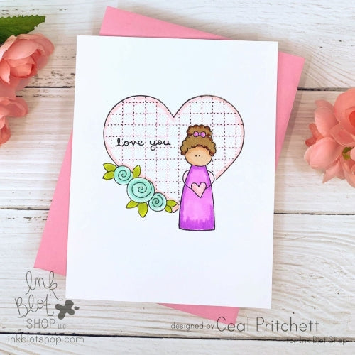 Ink Blot Shop Sweet Spots Clear Stamps inbl171 Ceal Pritchett Card