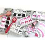 Simon Says Stamp Corner Ink Cube Holder st0102 Be Creative With Pink Blooms and Gray Skies | color-code:ALT05