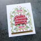 CZ Design Clear Stamps Inside Greetings Holiday cz292c Sugar and Spice Christmas Card | color-code:ALT01