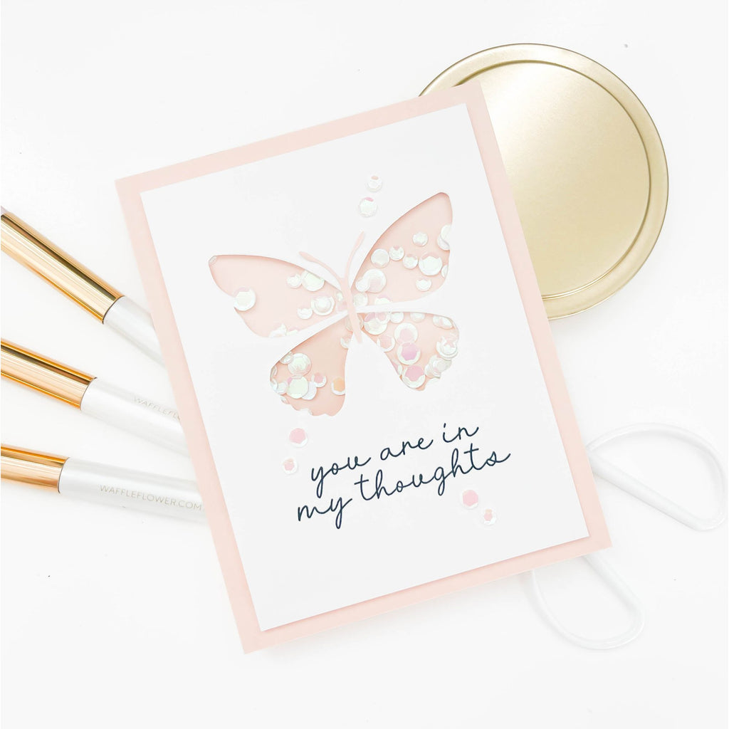 CZ Design Clear Stamps Inside Greetings 1 cz289 You Are My Favorite In My Thoughts Card