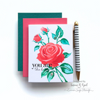 CZ Design Clear Stamps Inside Greetings 1 cz289 You Are My Favorite You Are the Best Card