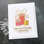 CZ Design Stamps and Dies Inside Greetings Birthday set1058ig STAMPtember Birthday Card | color-code:ALT01
