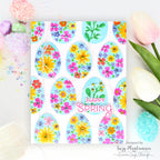 Simon Says Stamp Iridescent White Cord st0168 Favorite Things Easter Card | color-code:ALT03