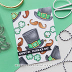 Simon Says Stamps and Dies Irish Bits set1172ib Beautiful Moments St. Patrick's Day Card
