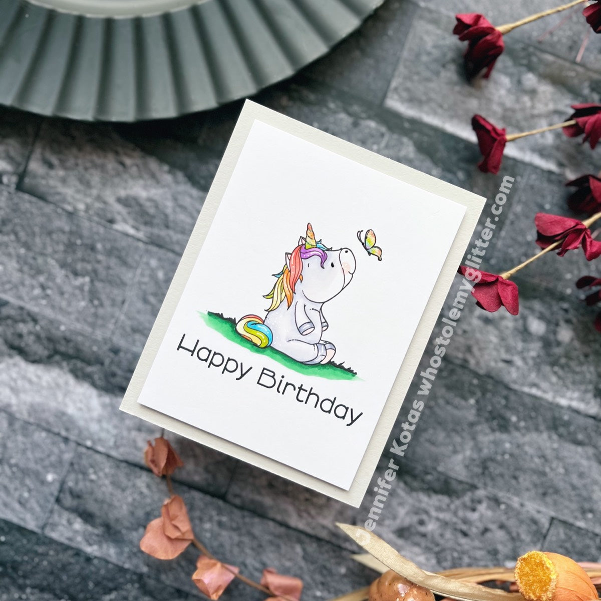 Simon Says Clear Stamps It's Your Birthday sss202731c Season Of Wonder Birthday Card