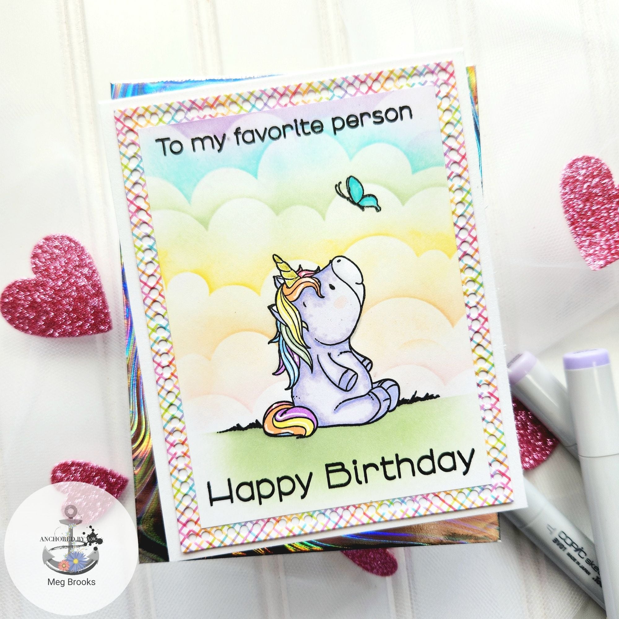 Simon Says Clear Stamps It's Your Birthday sss202731c Season Of Wonder Birthday Card