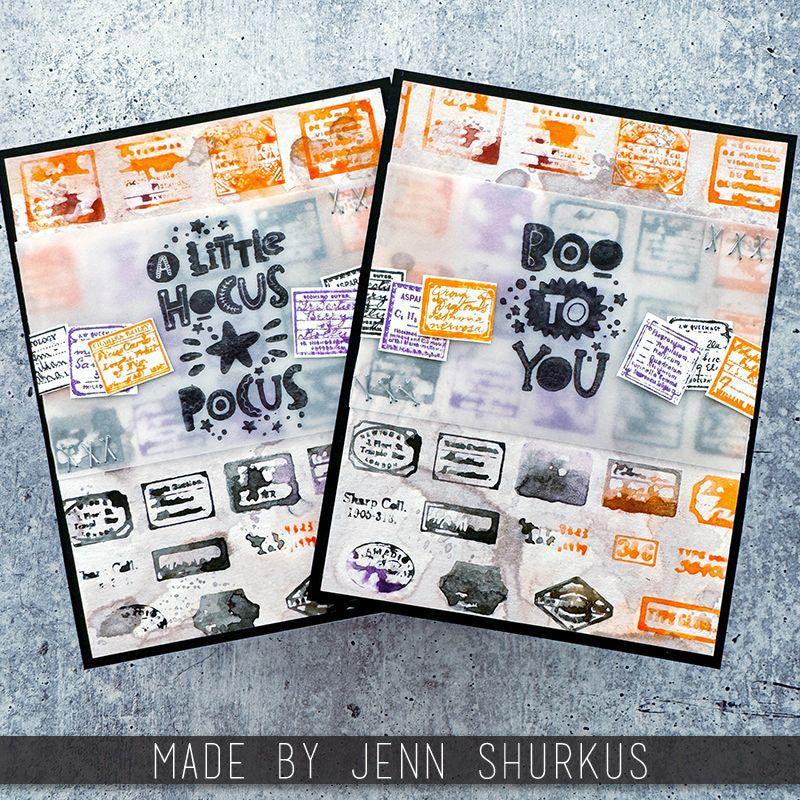 Tim Holtz Cling Rubber Stamps Curator cms493