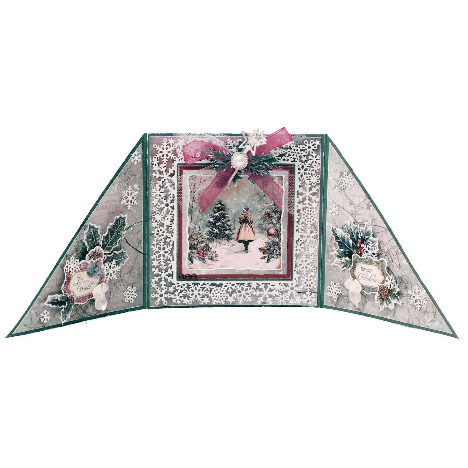Studio Light Christmas Blush Christmas Deco Clear Stamps jma-cb-stamp883