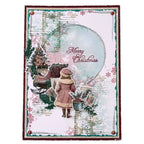 Studio Light Christmas Blush Holiday Wishes Clear Stamps jma-cb-stamp884