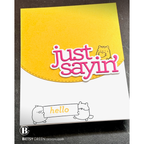 Simon Says Stamps and Dies Journal Jamboree set1123jj DieCember Hello Card