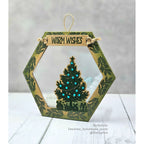 Simon Says Stamp Jingle All the Way Wafer Dies 1551sdc Christmas Ornament