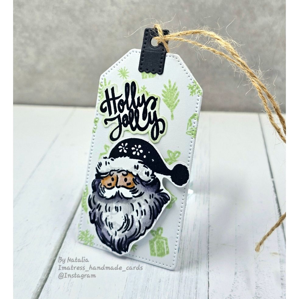 Simon Says Stamps and Dies Jingle All the Way set1114jw DieCember Christmas Tag