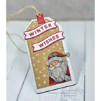 Simon Says Clear Stamps Jingle All the Way 3364ssc Christmas Tag