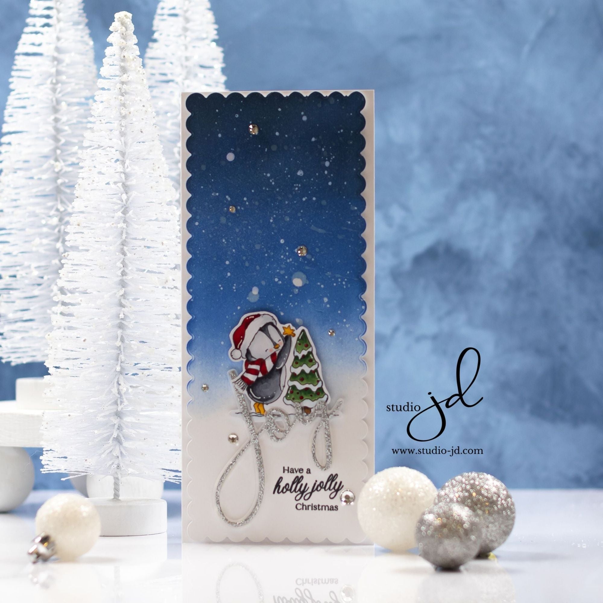 Simon Says Stamp Jolly Christmas Wafer Dies 1227sdc Festive Fun Christmas Card | color-code:ALT05