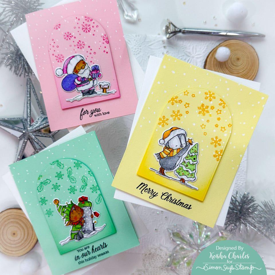 Simon Says Stamp Jolly Christmas Wafer Dies 1227sdc Festive Fun Christmas Cards | color-code:ALT08