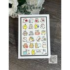 Simon Says Stamps and Dies Journal Jamboree set1123jj DieCember Hello Card