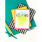 Simon Says Stamps and Dies Journal Jamboree set1123jj DieCember Hello Card