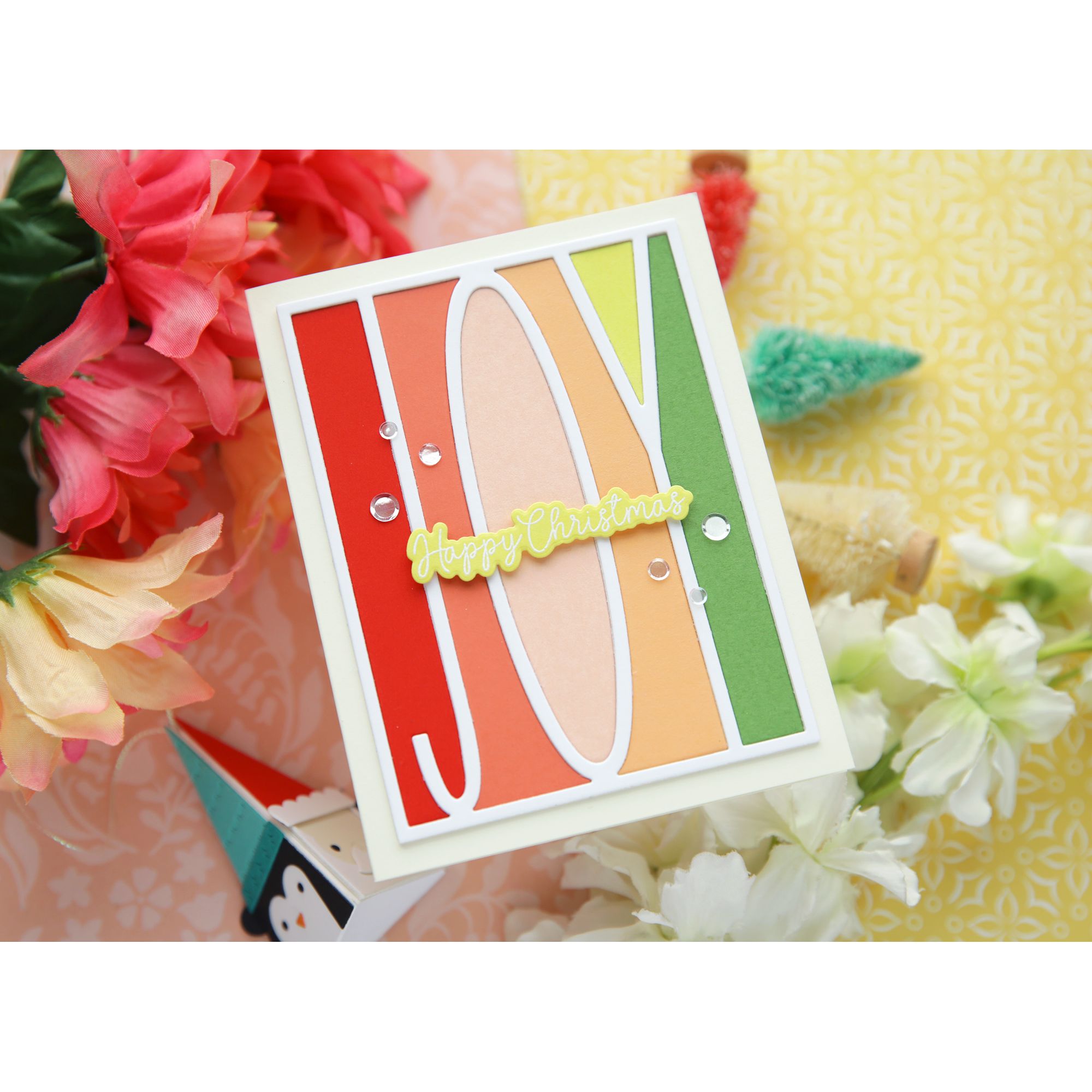 Simon Says Stamp Joy Cover Wafer Die 1424md And Everything Nice Christmas Card | color-code:ALT02