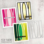 Simon Says Stamp Joy Cover Wafer Die 1424md And Everything Nice Christmas Cards | color-code:ALT01