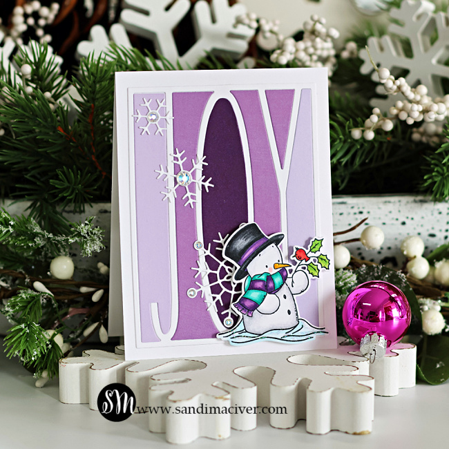 Simon Says Stamp Joy Cover Wafer Die 1424md And Everything Nice Christmas Card | color-code:ALT06