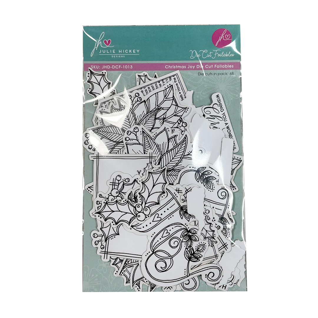 Julie Hickey Designs Christmas Joy Die Cut Foilables JHD-DCF-1013