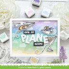 Lawn Fawn Just Plane Awesome Clear Stamps lf3130 Cloud Background