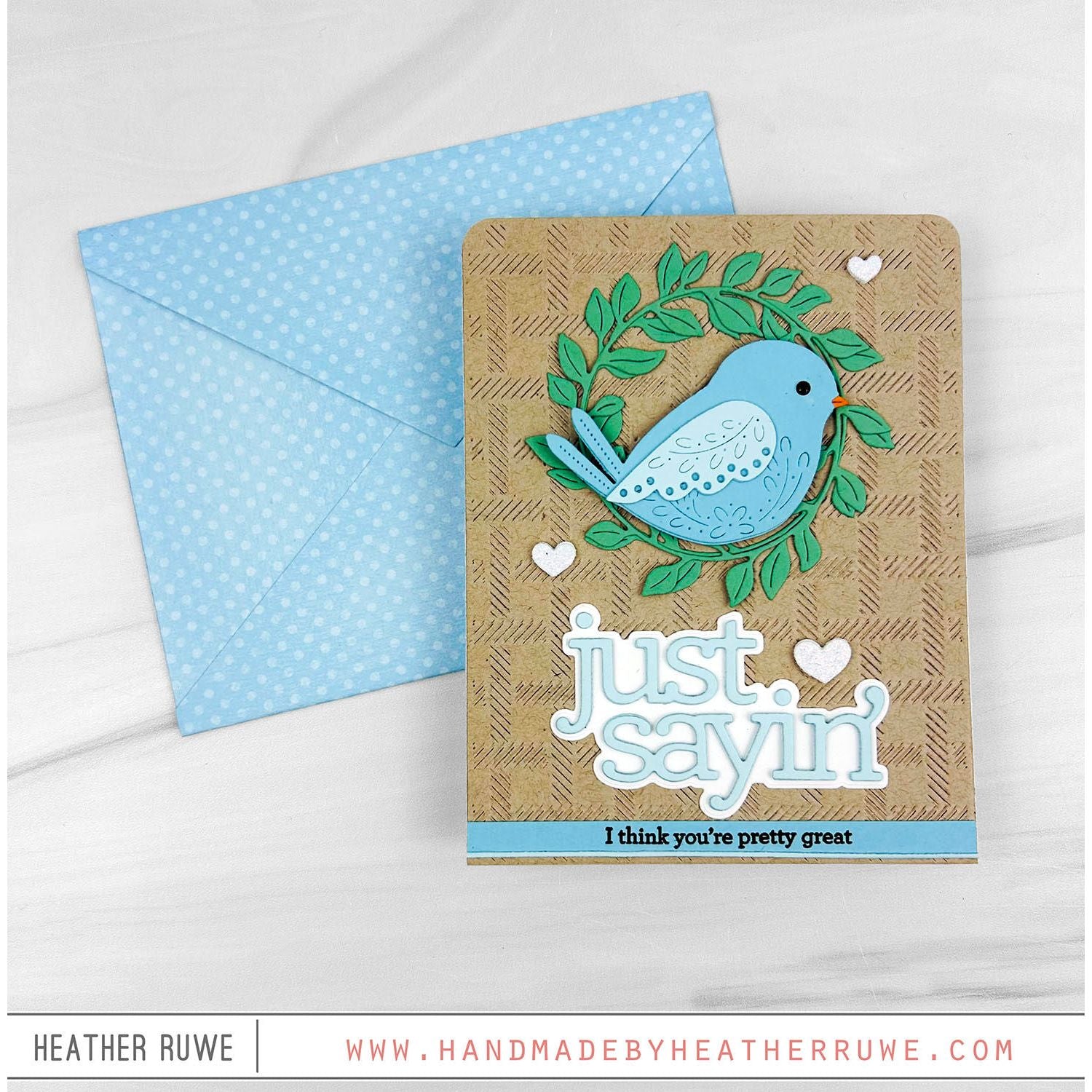 CZ Design Just Sayin Bundle set1126js DieCember Just Sayin Card | color-code:ALT08