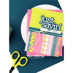CZ Design Just Sayin Bundle set1126js DieCember Just Sayin Card | color-code:ALT06