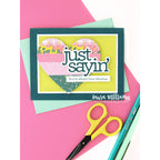 CZ Design Just Sayin Bundle set1126js DieCember Just Sayin Card | color-code:ALT02
