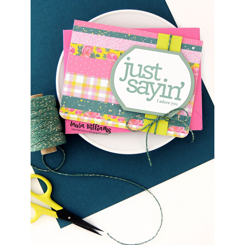 CZ Design Just Sayin Bundle set1126js DieCember Just Sayin Card | color-code:ALT04